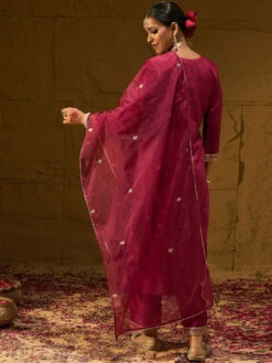 Motifs Embroidered Kurta Set -Harmony Shop Kurta Set K149A 1