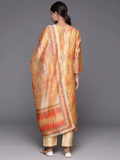 Chanderi Silk Kurta Set - Image 4