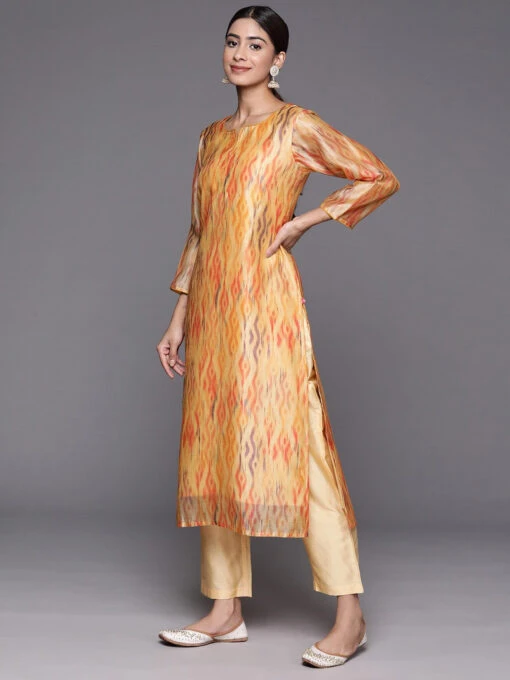 Chanderi Silk Kurta Set - Image 2