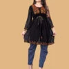 Embroidered Polyester Kurti