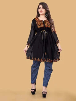Embroidered Polyester Kurti
