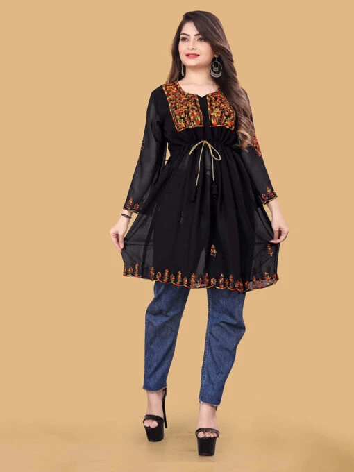 Embroidered Polyester Kurti
