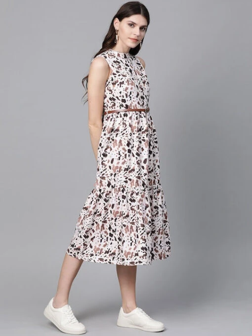Leopard Printed A-Line - Image 4