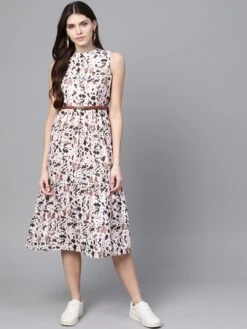 Leopard Printed A-Line