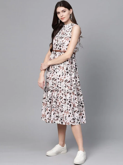 Leopard Printed A-Line - Image 3