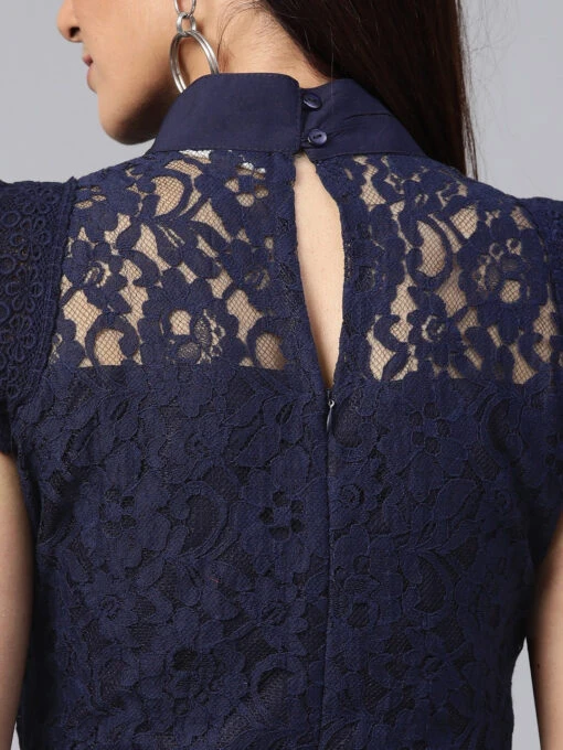 Pleated A-Line Kurti - Image 2