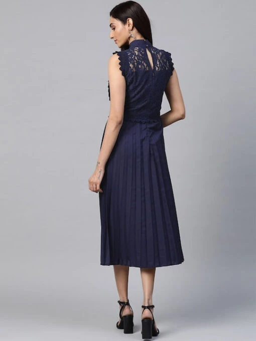 Pleated A-Line Kurti - Image 3
