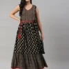 Ethnic Motif Printed A-Line Kurti -Harmony Shop Kurti Dress K128D 2
