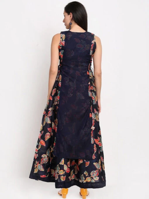 Floral Printed Ethnic Kurti - Image 2