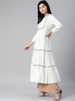 Embellished Gotta Patti Kurti -Harmony Shop Kurti Dress K129D 4