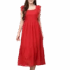 Georgette Fit And Flare Kurti -Harmony Shop Kurti Dress KH101E