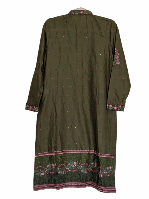 Embroidery On Cotton Lawn Kurti - Image 2