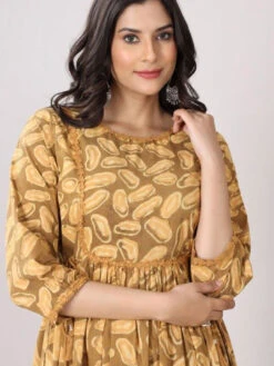 Print A-Line Kurti -Harmony Shop Kurti K134B 1