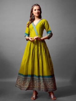 Printed Wrap Kurti