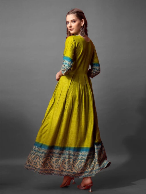Printed Wrap Kurti - Image 4