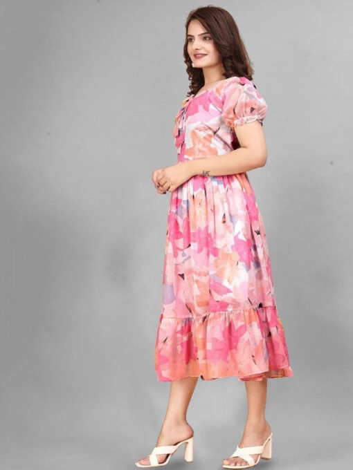 Tie-up Neck Kurti - Image 5