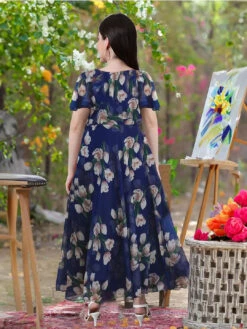 Floral Print Kurti -Harmony Shop Kurti K138D 3 9cc8118f b4fb 409c b42b 8adef97f842c
