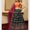 Embroidery On Georgette & Silk -Harmony Shop Lehenga Choli L040A 3