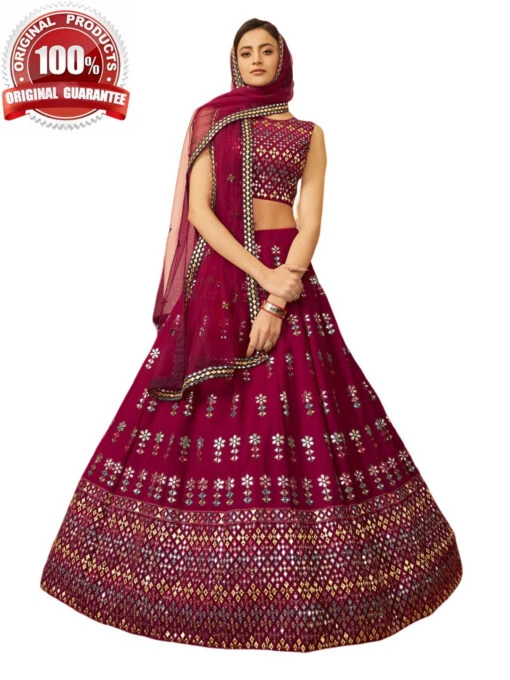 Embroidery On Georgette & Net - Image 2