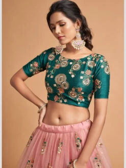 Soft Net Embroidery -Harmony Shop Lehenga Choli L051K 4
