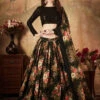 Organza & Silk Embroidery -Harmony Shop Lehenga Choli L059E 3