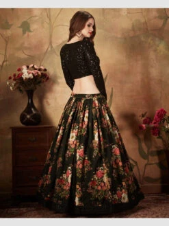 Organza & Silk Embroidery -Harmony Shop Lehenga Choli L059E 4
