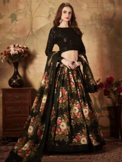Organza & Silk Embroidery -Harmony Shop Lehenga Choli L059E 5