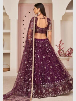 Soft Net Sequins -Harmony Shop Lehenga Choli L067D 4