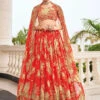Faux Georgette Embroidery