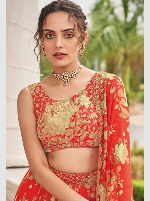 Faux Georgette Embroidery - Image 3