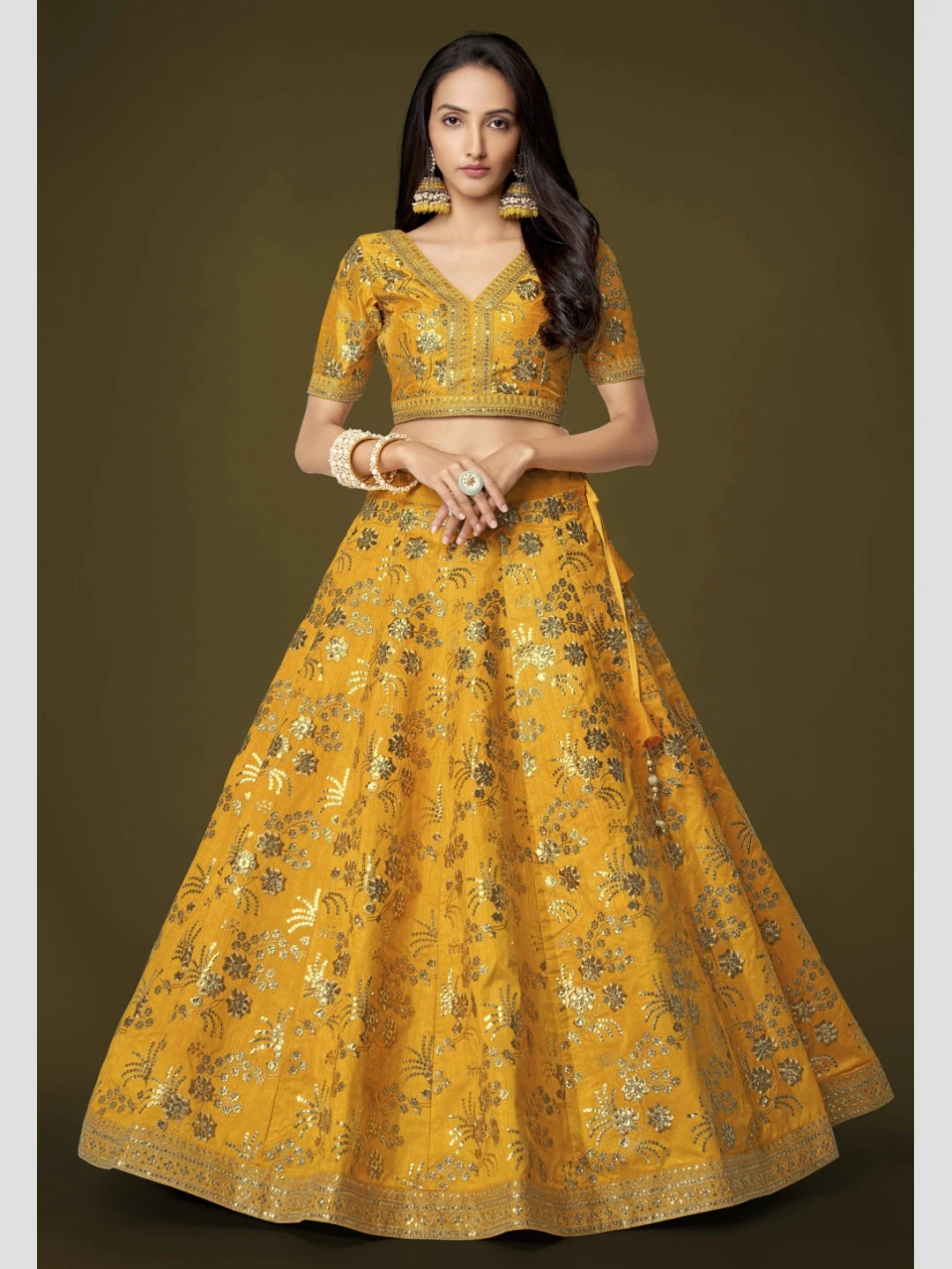 Art Silk & Net Embroidery - Image 4