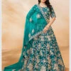 Net Art Silk Embroidery -Harmony Shop Lehenga Choli L092B 2