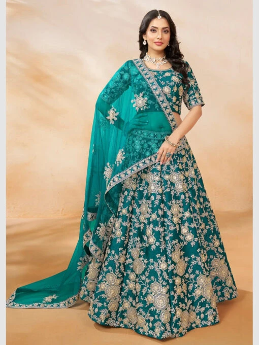Net Art Silk Embroidery
