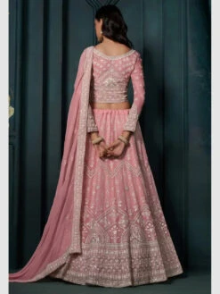 Luxury Georgette Embroidery -Harmony Shop Lehenga Choli L095B 4