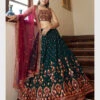 Embroidered Georgette & Silk -Harmony Shop Lehenga L042D 2