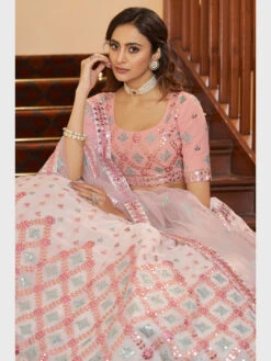 Embroidered Georgette & Net -Harmony Shop Lehenga L042E 2