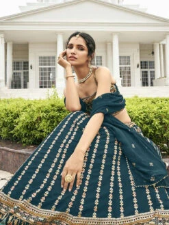 Sequence On Georgette -Harmony Shop Lehenga L049C 2