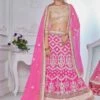 Embroidered Net & Satin -Harmony Shop Lehenga L014C 4 885ade42 5797 4b57 8937 920de3d6bdef