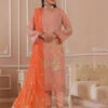 Premium Chiffon Embroidery -Harmony Shop Pakistani Clothes C1301C 5