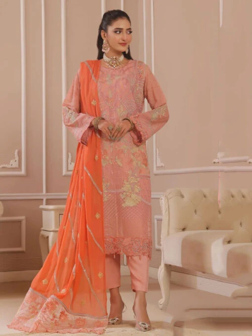 Premium Chiffon Embroidery