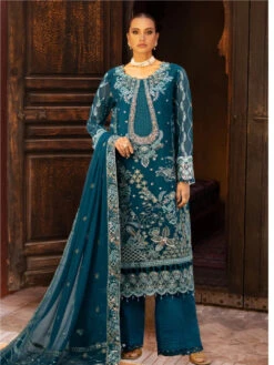Designer Embroidered Chiffon
