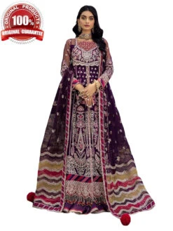 Festive Embroidered Net -Harmony Shop Pakistani Dress C1006J 1