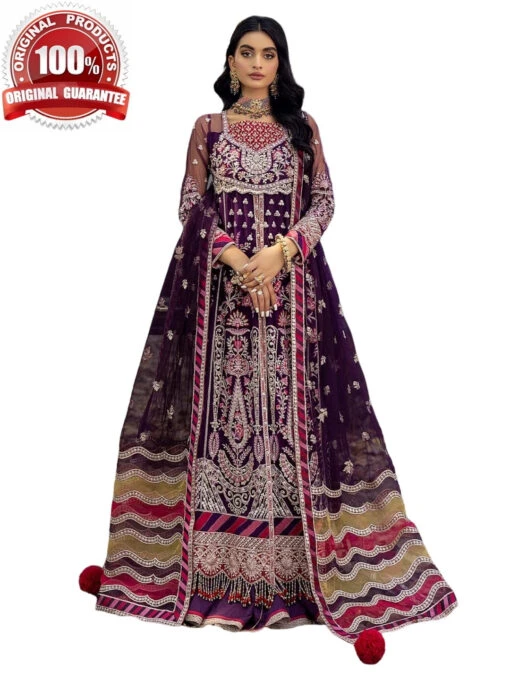 Festive Embroidered Net - Image 2