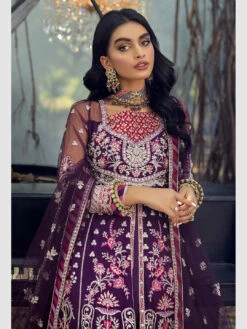 Festive Embroidered Net -Harmony Shop Pakistani Dress C1006J 3