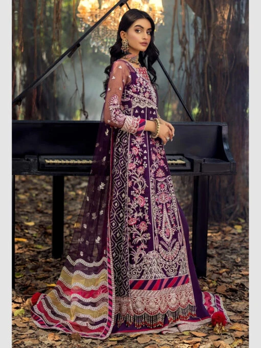 Festive Embroidered Net - Image 4