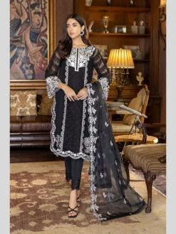 Luxe Embroidered Organza