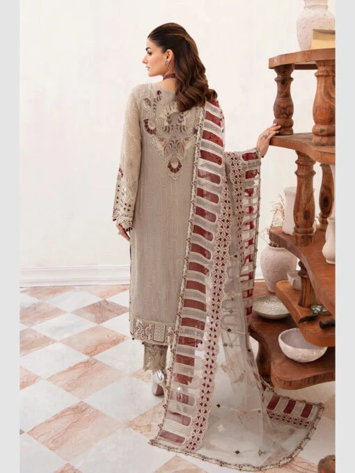 Embroidered Chiffon Designer - Image 5