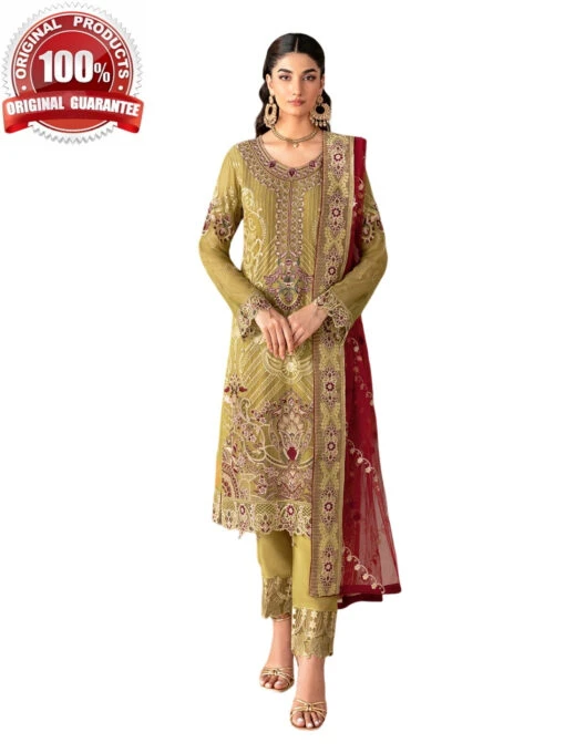 Sequins Embroidered Chiffon - Image 2