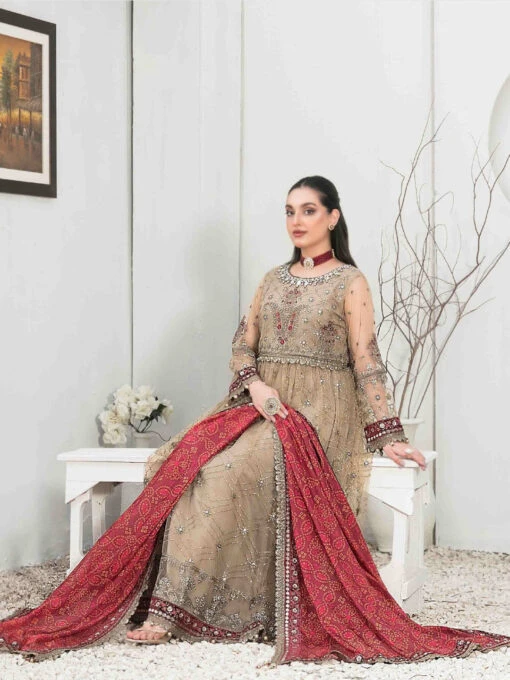 Embroidered Net Viscose - Image 3