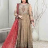 Embroidered Net Viscose -Harmony Shop Pakistani Dress C1164C 4